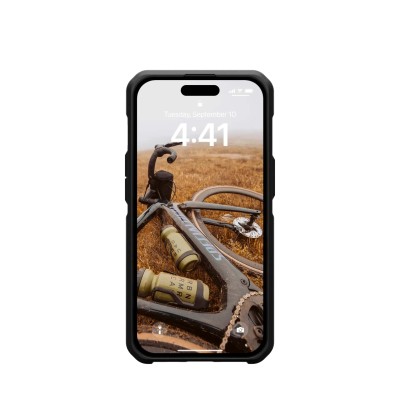 Чохол UAG для iPhone 15, Metropolis LT Magsafe, Kevlar Black (114315113940)