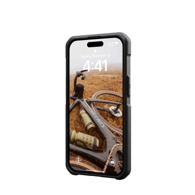 Чохол UAG для iPhone 15, Metropolis LT Magsafe, Kevlar Black (114315113940)