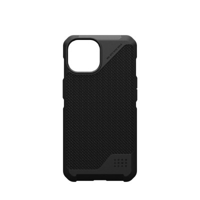 Чохол UAG для iPhone 15, Metropolis LT Magsafe, Kevlar Black (114315113940)