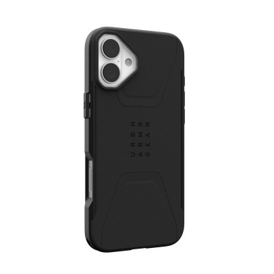 Чохол UAG для iPhone 16 Plus, Civilian Magsafe, Black (114443114040)
