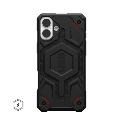 Чохол UAG для iPhone 16 Plus, Monarch Pro Magsafe, Kevlar Black (114455113940) Чохол UAG для iPhone 16 Plus, Monarch Pro Magsafe, Kevlar Black (114455113940)