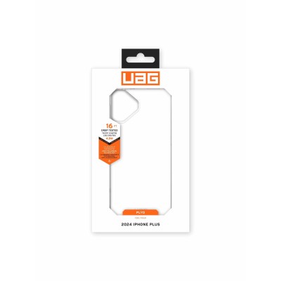 Чохол UAG для iPhone 16 Plus, Plyo, Ice (114483114343)