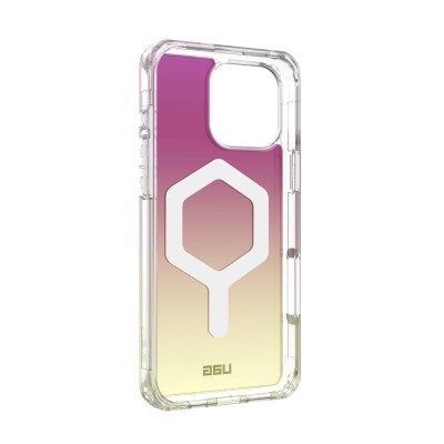 Чохол UAG для iPhone 16 Pro Max, Plyo Magsafe LE, Maroon/Yellow Ombre (114481114780)