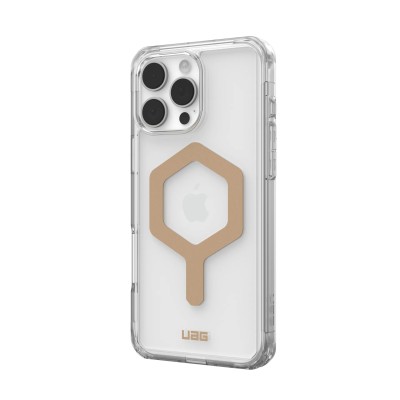 Чохол UAG для iPhone 16 Pro Max, Plyo Magsafe, Ice/Gold (114481114381)
