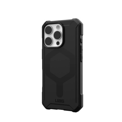 Чохол UAG для iPhone 16 Pro, Essential Armor Magsafe, Black (114448114040) Чохол UAG для iPhone 16 Pro, Essential Armor Magsafe, Black (114448114040)