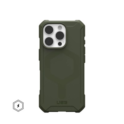 Чохол UAG для iPhone 16 Pro, Essential Armor Magsafe, Olive Drab (114448117272)