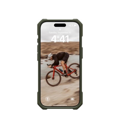 Чохол UAG для iPhone 16 Pro, Essential Armor Magsafe, Olive Drab (114448117272)