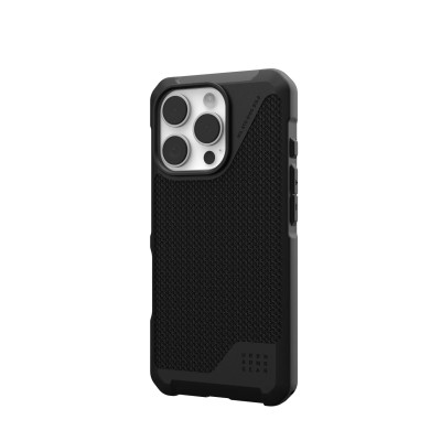 Чохол UAG для iPhone 16 Pro, Metropolis LT Magsafe, Kevlar Black (114452113940)