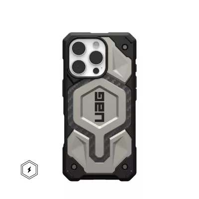 Чохол UAG для iPhone 16 Pro, Monarch Pro Magsafe, Titanium (114456113636)