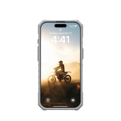 Чохол UAG для iPhone 16 Pro, Pathfinder Clear Magsafe, Active Neon (114464118181)