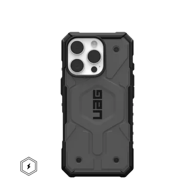 Чохол UAG для iPhone 16 Pro, Pathfinder Magsafe, Silver (114468113333)