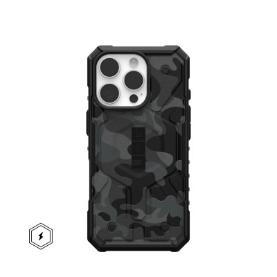 Чохол UAG для iPhone 16 Pro, Pathfinder SE Magsafe, Midnight Camo (114471114061)