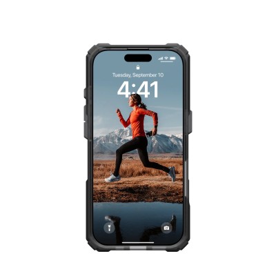 Чохол UAG для iPhone 16 Pro, Plasma XTE MagSafe, Ash/Titanium (114474113136)