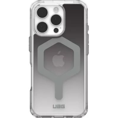 Чохол UAG для iPhone 16 Pro, Plyo Magsafe LE, Black/Clear Ombre (11448011404G)