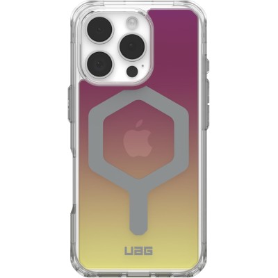 Чохол UAG для iPhone 16 Pro, Plyo Magsafe LE, Maroon/Yellow Ombre (114480114780)
