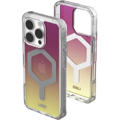 Чохол UAG для iPhone 16 Pro, Plyo Magsafe LE, Maroon/Yellow Ombre (114480114780)