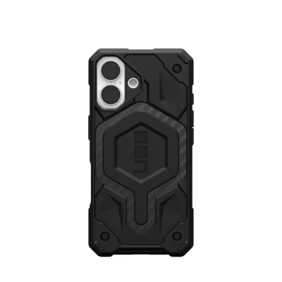 Чохол UAG для iPhone 16, Monarch, Carbon Fiber (114462114242)