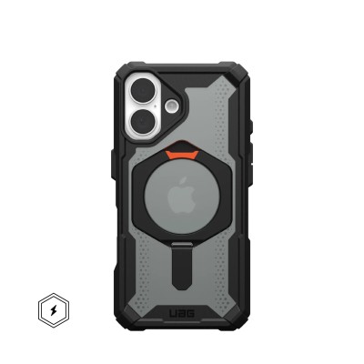 Чохол UAG для iPhone 16, Plasma XTE MagSafe, Black/Orange (114476114097) Чохол UAG для iPhone 16, Plasma XTE MagSafe, Black/Orange (114476114097)