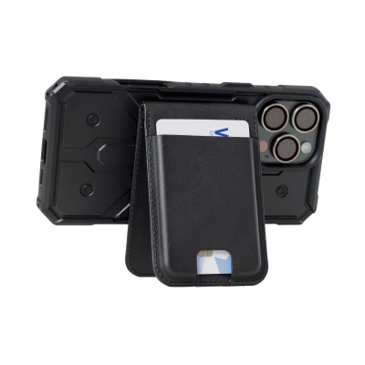 Чохол UAG для карт магнітний з підставкою, Metropolis Wallet PU, Black