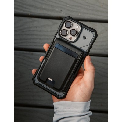 Чохол UAG для карт магнітний з підставкою, Metropolis Wallet PU, Black
