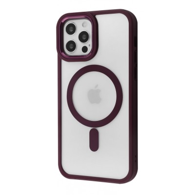 Чохол WAVE Ardor Case with Magnetic Ring iPhone 12/12 Pro bordo