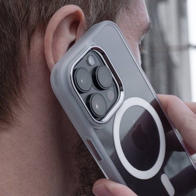 Чохол WAVE Ardor Case with Magnetic Ring iPhone 16 gray