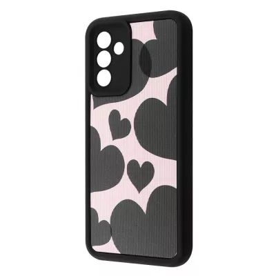 Чохол WAVE Artfull Case Samsung Galaxy A25 black hearts