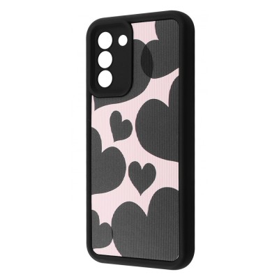 Чохол WAVE Artfull Case Samsung Galaxy S21 FE (G990B) black hearts