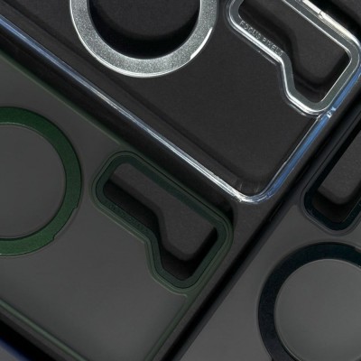 Чохол WAVE Attraction Case with Magnetic Ring Samsung Galaxy S23 Ultra black