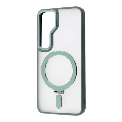 Чохол WAVE Attraction Case with Magnetic Ring Samsung Galaxy S24 green