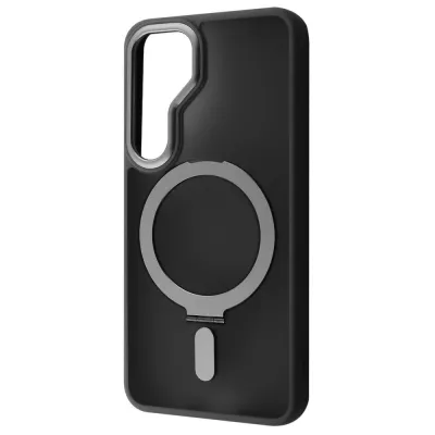 Чохол WAVE Attraction Case with Magnetic Ring Samsung Galaxy S25 Plus gray