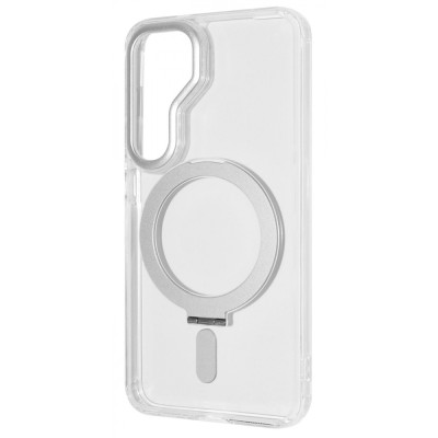 Чохол WAVE Attraction Case with Magnetic Ring Samsung Galaxy S25 white