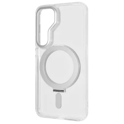 Чохол WAVE Attraction Case with Magnetic Ring Samsung Galaxy S25 white