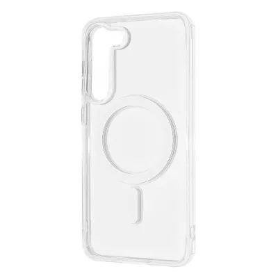 Чохол WAVE Clear Case (PC+TPU) with Magnetic Ring Samsung Galaxy S23 clear