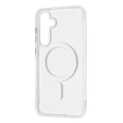 Чохол WAVE Clear Case (PC+TPU) with Magnetic Ring Samsung Galaxy S24 clear