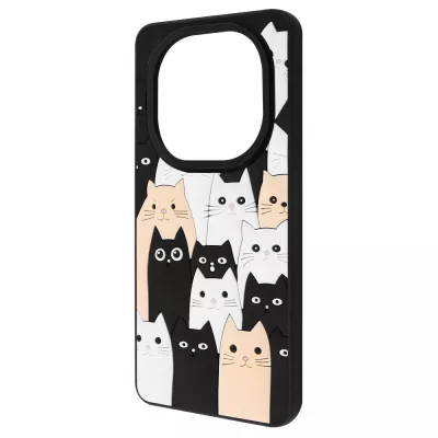Чохол WAVE Doodle Case Xiaomi Redmi Note 14 Pro 5G/Poco X7 cats