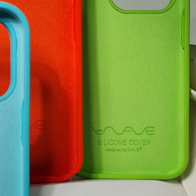 Чохол WAVE Full Silicone Cover iPhone 12/12 Pro yellow