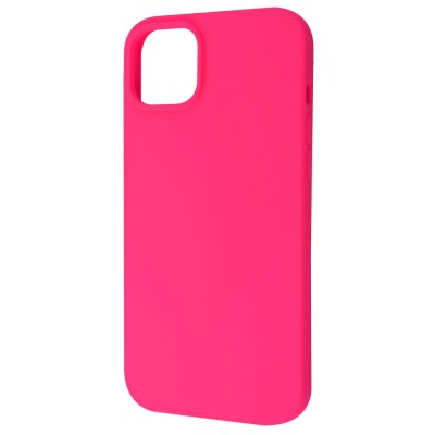 Чохол WAVE Full Silicone Cover iPhone 14 Plus/15 Plus bright pink