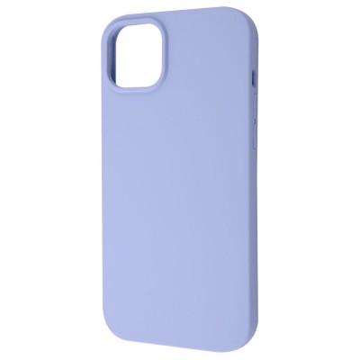 Чохол WAVE Full Silicone Cover iPhone 14 Plus/15 Plus lilac cream