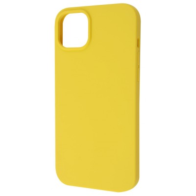 Чохол WAVE Full Silicone Cover iPhone 14 Plus/15 Plus yellow