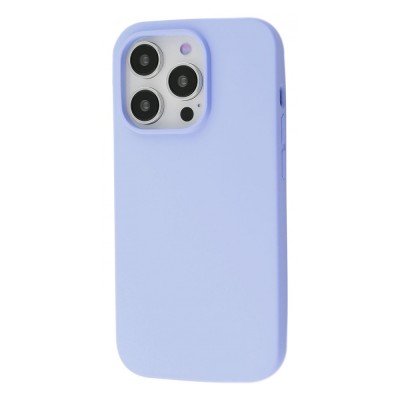 Чохол WAVE Full Silicone Cover iPhone 14 Pro lilac cream