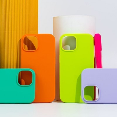 Чохол WAVE Full Silicone Cover iPhone 14 Pro mint gum