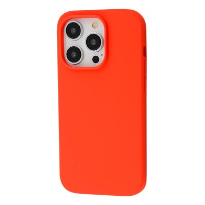 Чохол WAVE Full Silicone Cover iPhone 14 Pro orange