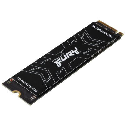 SSD внутрішні KINGSTON Fury Renegade PCIe 4.0 NVMe M.2 500GB w/Heatsink комп'ютерний запам'ятовувальний пристрій