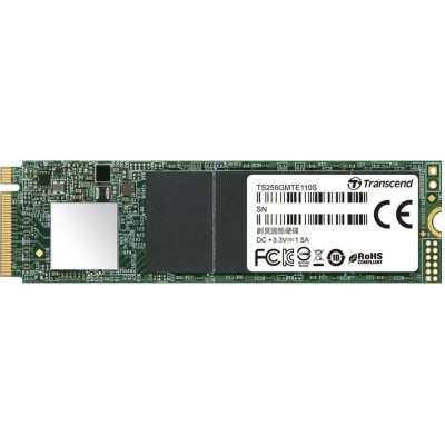 SSD внутрішні TRANSCEND MTE110S 256 Gb NVMe M.2 3D TLC (TS256GMTE110S) комп'ютерний запам'ятовувальний пристрій