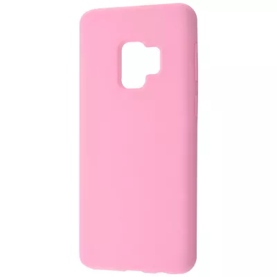 Чохол WAVE Full Silicone Cover Samsung Galaxy S9 (G960F) pink sand