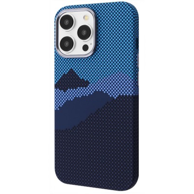 Чохол WAVE Gleam Case with Magnetic Ring iPhone 16 Pro blue mountain
