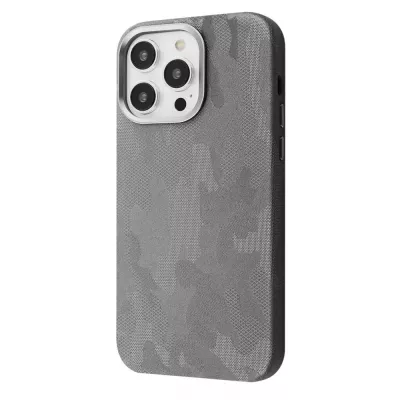 Чохол WAVE Khaki Case with Magnetic Ring iPhone 13 Pro Max gray