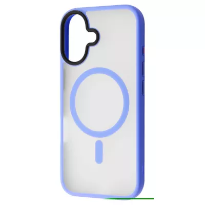 Чохол WAVE Matte Insane Case with Magnetic Ring iPhone 16 ultramarine