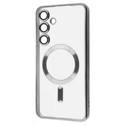 Чохол WAVE Metal Color Case with Magnetic Ring Samsung Galaxy S23 FE silver